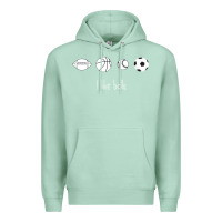 Seafoam Funny Sports Balls Gag Gift Premium Hoodie - lanVoArt