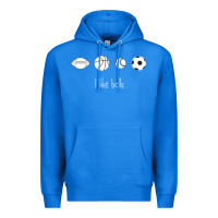 True Royal Funny Sports Balls Gag Gift Premium Hoodie - lanVoArt