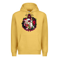 Antique Gold hazbin hotel christmas Premium Hoodie - lanVoArt