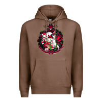 Chestnut hazbin hotel christmas Premium Hoodie - lanVoArt