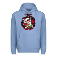 Colony Blue hazbin hotel christmas Premium Hoodie - lanVoArt