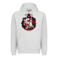 Dove Grey hazbin hotel christmas Premium Hoodie - lanVoArt