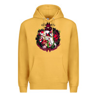 Mustard hazbin hotel christmas Premium Hoodie - lanVoArt