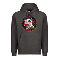 Smoke hazbin hotel christmas Premium Hoodie - lanVoArt