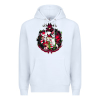 White hazbin hotel christmas Premium Hoodie - lanVoArt