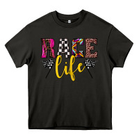Asphalt race life Heavy Core Tee - JahusDesignShop