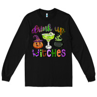 Black drink up witches Long Sleeve Tee - CowGirlArtShop