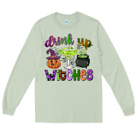 Matcha drink up witches Long Sleeve Tee - CowGirlArtShop