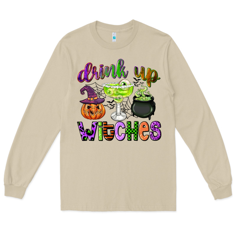Drink Up Witches Long Sleeve Tee by CowGirlArtShop | Teevron