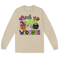 Mushroom drink up witches Long Sleeve Tee - CowGirlArtShop