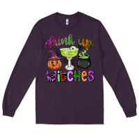 Plum drink up witches Long Sleeve Tee - CowGirlArtShop