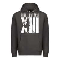 Smoke final fantasy xiii lightning white Premium Hoodie - lanVoArt