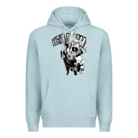Blue Mist present mic screaming Premium Hoodie - lanVoArt