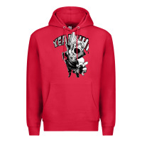 Cardinal present mic screaming Premium Hoodie - lanVoArt