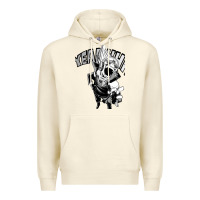 Sandshell present mic screaming Premium Hoodie - lanVoArt