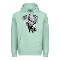 Seafoam present mic screaming Premium Hoodie - lanVoArt
