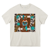 Cream American Football Mom Tumbler Heavy Core Tee - BundleAndBundleShop