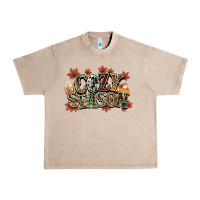 French Oak Cozy season Fall Urban Heavy Tee - NancyCooperArtShop