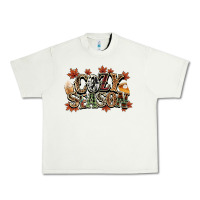 Pistachio Cozy season Fall Urban Heavy Tee - NancyCooperArtShop