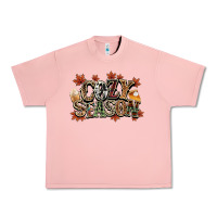 Salmon Cozy season Fall Urban Heavy Tee - NancyCooperArtShop