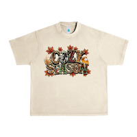 Sandshell Cozy season Fall Urban Heavy Tee - NancyCooperArtShop