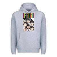 Heather Grey tally hall anime Premium Hoodie - lanVoArt