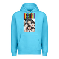 Ocean Blue tally hall anime Premium Hoodie - lanVoArt