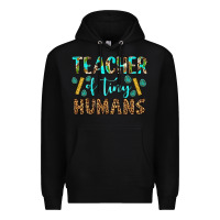 Black teacher of tiny humans Premium Hoodie - BundleAndBundleShop