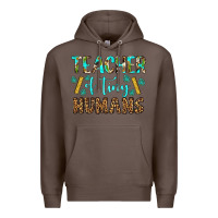 Coffee teacher of tiny humans Premium Hoodie - BundleAndBundleShop