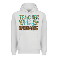 Dove Grey teacher of tiny humans Premium Hoodie - BundleAndBundleShop