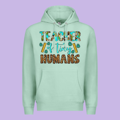 Teacher Of Tiny Humans Premium Hoodie Designed By Bundleandbundleshop