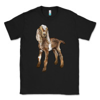 Black Baby Nubian Goat Classic Tee - LillyAllenDesigns