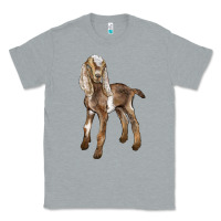 Heather Grey Baby Nubian Goat Classic Tee - LillyAllenDesigns