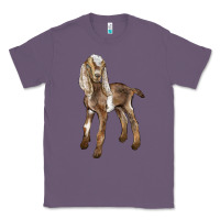 Lavender Baby Nubian Goat Classic Tee - LillyAllenDesigns