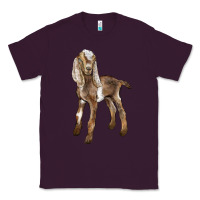 Plum Baby Nubian Goat Classic Tee - LillyAllenDesigns
