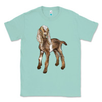 Seafoam Baby Nubian Goat Classic Tee - LillyAllenDesigns