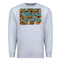 Heather Grey girls mama Premium Sweatshirt - RacoonDesign