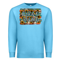 Ocean Blue girls mama Premium Sweatshirt - RacoonDesign