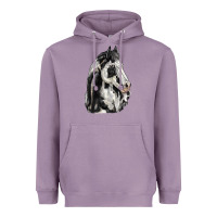 Lavender paint horse Heavyweight Hoodie - LillyAllenDesigns