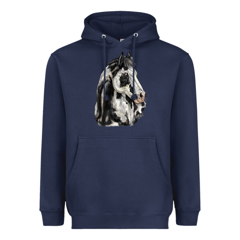 Paint Horse Heavyweight Hoodie by LillyAllenDesigns | Teevron