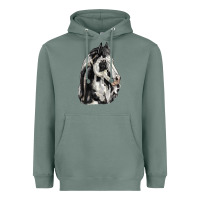 Sage paint horse Heavyweight Hoodie - LillyAllenDesigns