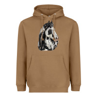 Toasted Coconut paint horse Heavyweight Hoodie - LillyAllenDesigns