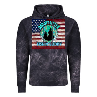 Cloud Black daddy's little fishin buddy Vintage Hoodie - TumblerDesignByShophia