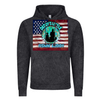 Vintage Black daddy's little fishin buddy Vintage Hoodie - TumblerDesignByShophia