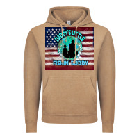 Vintage Coffee daddy's little fishin buddy Vintage Hoodie - TumblerDesignByShophia