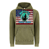 Vintage Olive daddy's little fishin buddy Vintage Hoodie - TumblerDesignByShophia