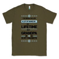 Army Green I VE BEEN CALLED GRANDPA -may favorite grandpa Classic Tee - Bettercallsaul