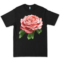 Black America Rose Premium Tee - LillyAllenDesigns