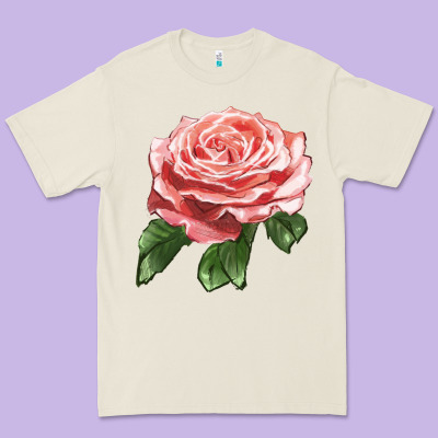 America Rose Premium Tee Designed By Lillyallendesigns