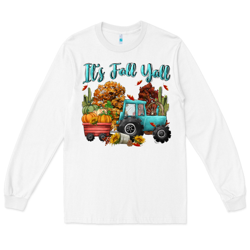 Its Fall Yall Long Sleeve Tee by CowGirlArtShop | Teevron